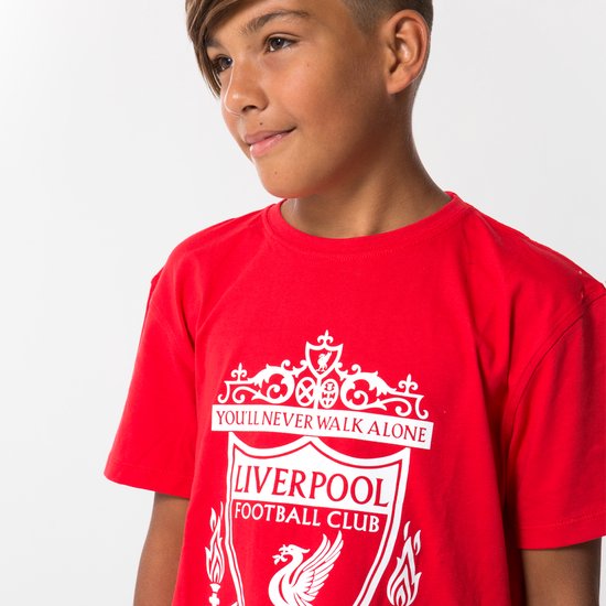 T shirt Liverpool FC logo enfant Maillot Liverpool Rouge Taille 128 taille 128 bol