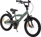 2Cycle Biker kinderfiets 18 inch (5 tot 7 jaar) voor jongens groen