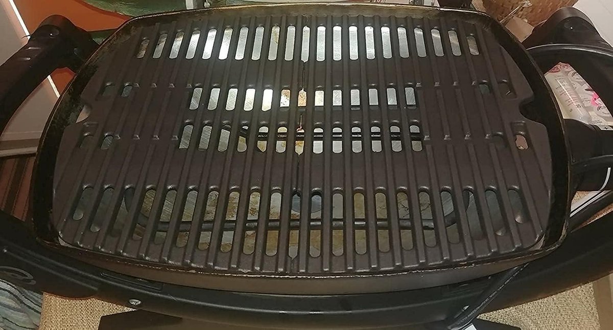LOKHING 60040 Branderbuis Vervanging voor Weber Q100 Serie Q100, Q120, Q1000, Q1200, Baby Q, 43,82 CM RVS brander Vervangen voor Weber 50060001 51010001 51060001 LP, 69957