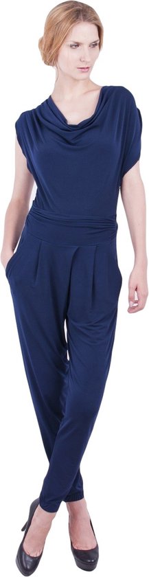 Salopette bleu foncé John Zack