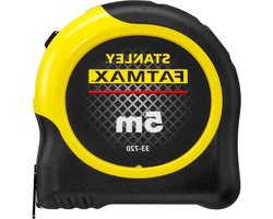 STANLEY FATMAX 5 Meter Meetlint Blade Armor Metrisch - Schokbestendig - Mylar Coating - Kussengreep Rolmaat