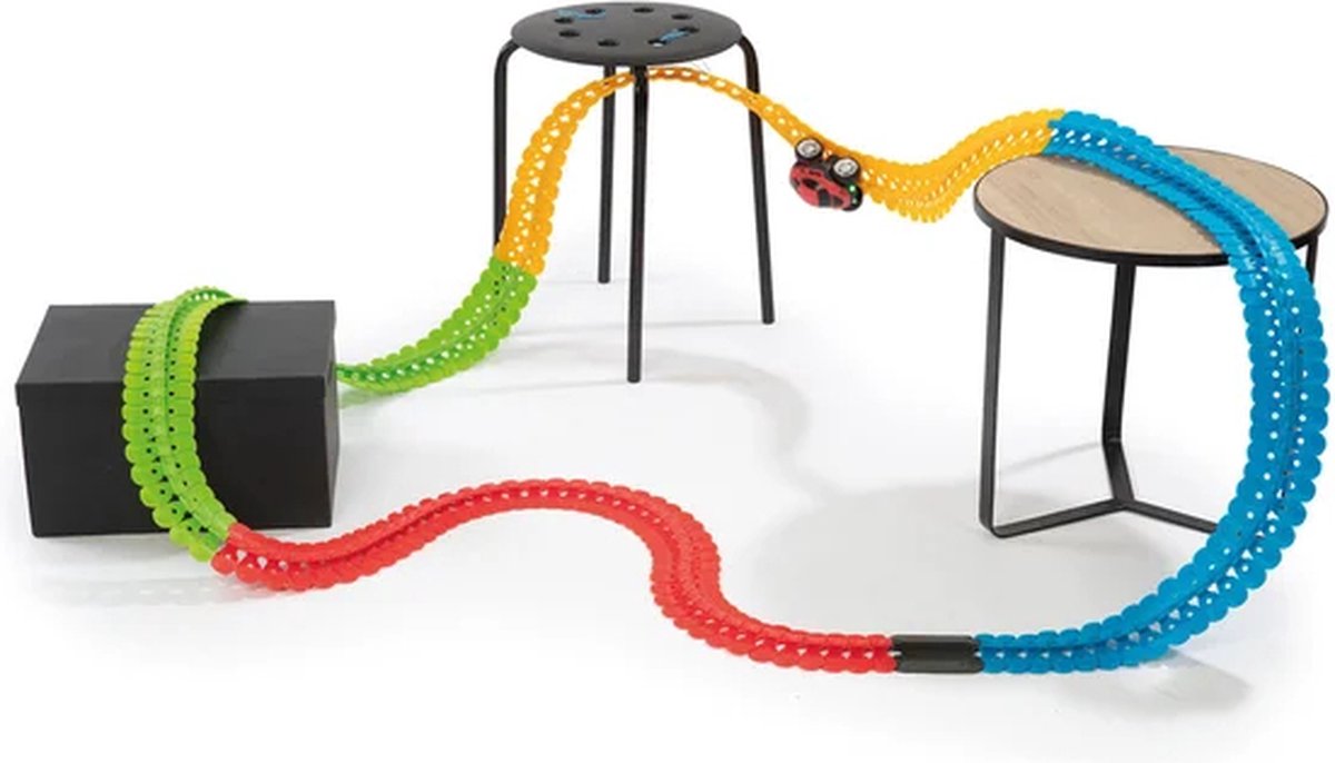 FleXtreme - Discovery set - Racebaan - 184 track - flexibel circuit - 4.4 meter - vanaf 4 jaar — afbeelding 16