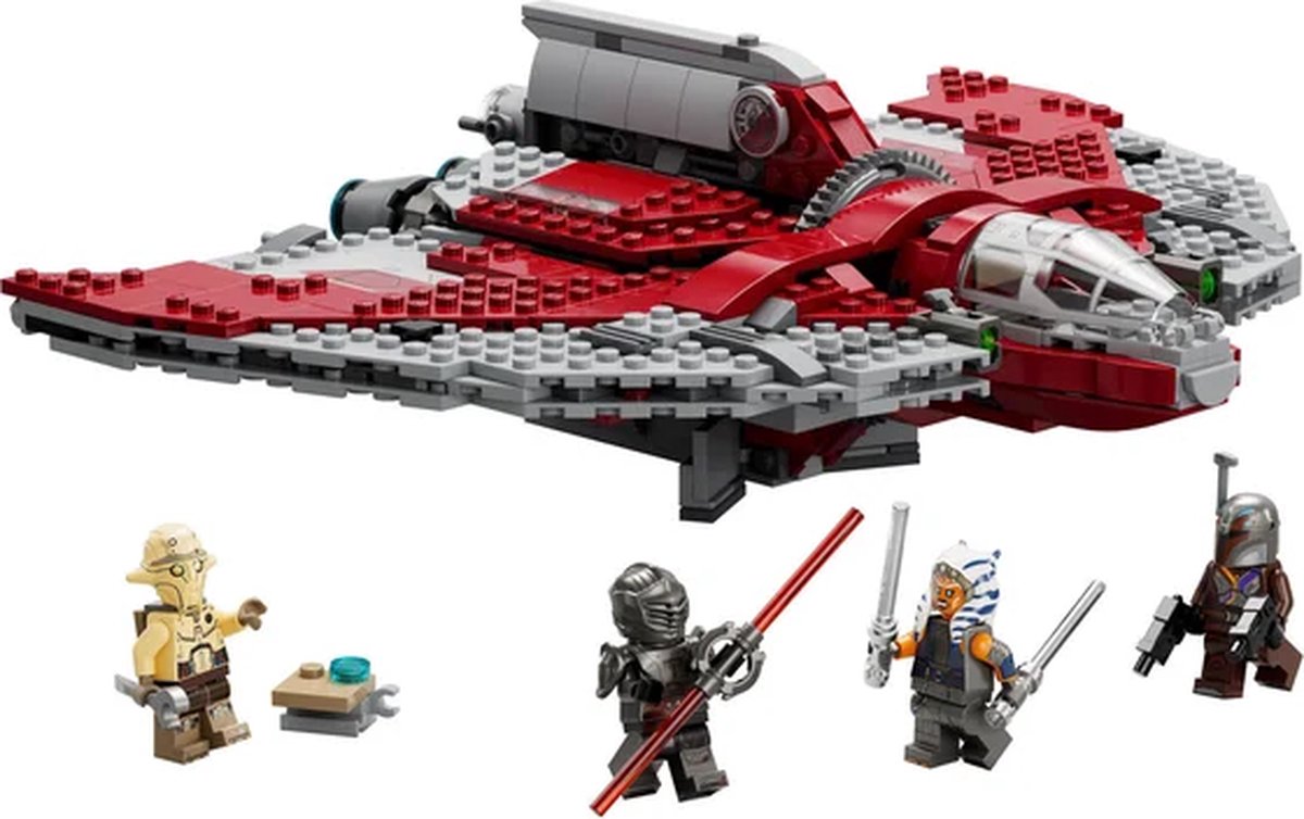 LEGO Star Wars Ahsoka Tano's T-6 Jedi shuttle Bouwbaar Ruimteschip - 75362 — afbeelding 17