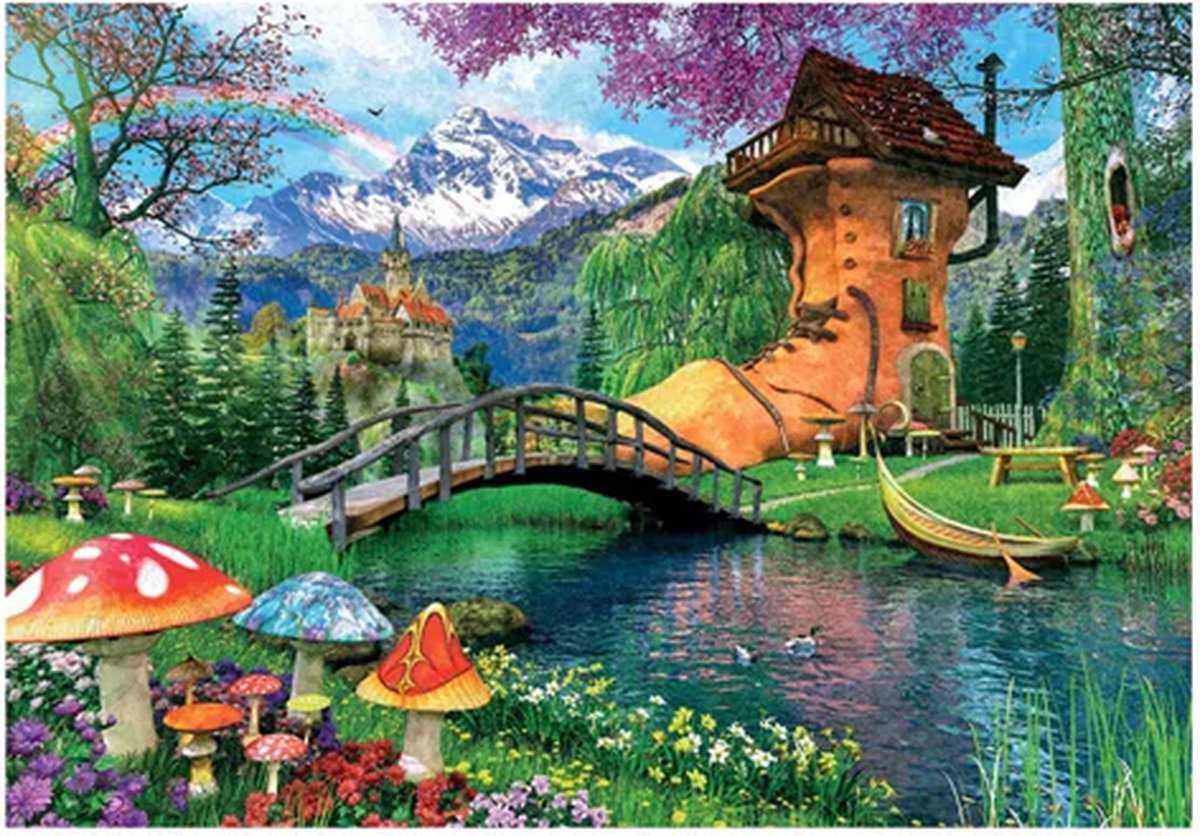 Clementoni - Puzzel - 500 Stukjes - Het Oude Schoenhuis - Puzzel Voor Volwassenen - High Quality Collection — afbeelding 8