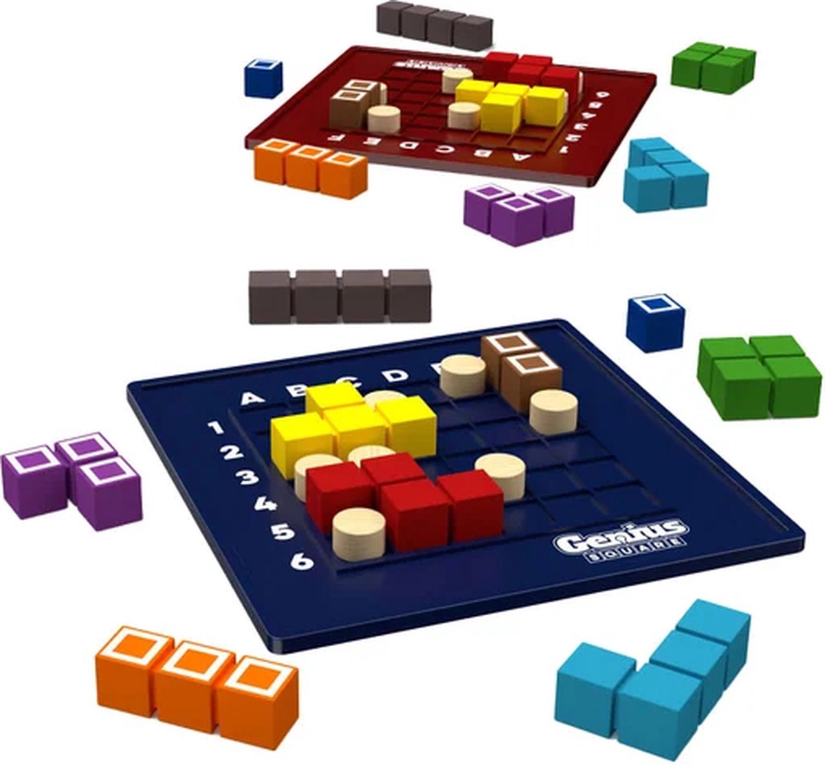 SmartGames Genius Square - Snel & Strategisch Denkspel - Meer dan 62.000 Puzzelcombinaties - Solospel & 2 Spelers - Vanaf 6 Jaar — cadeau in Spellen & Speelgoed - foto 6