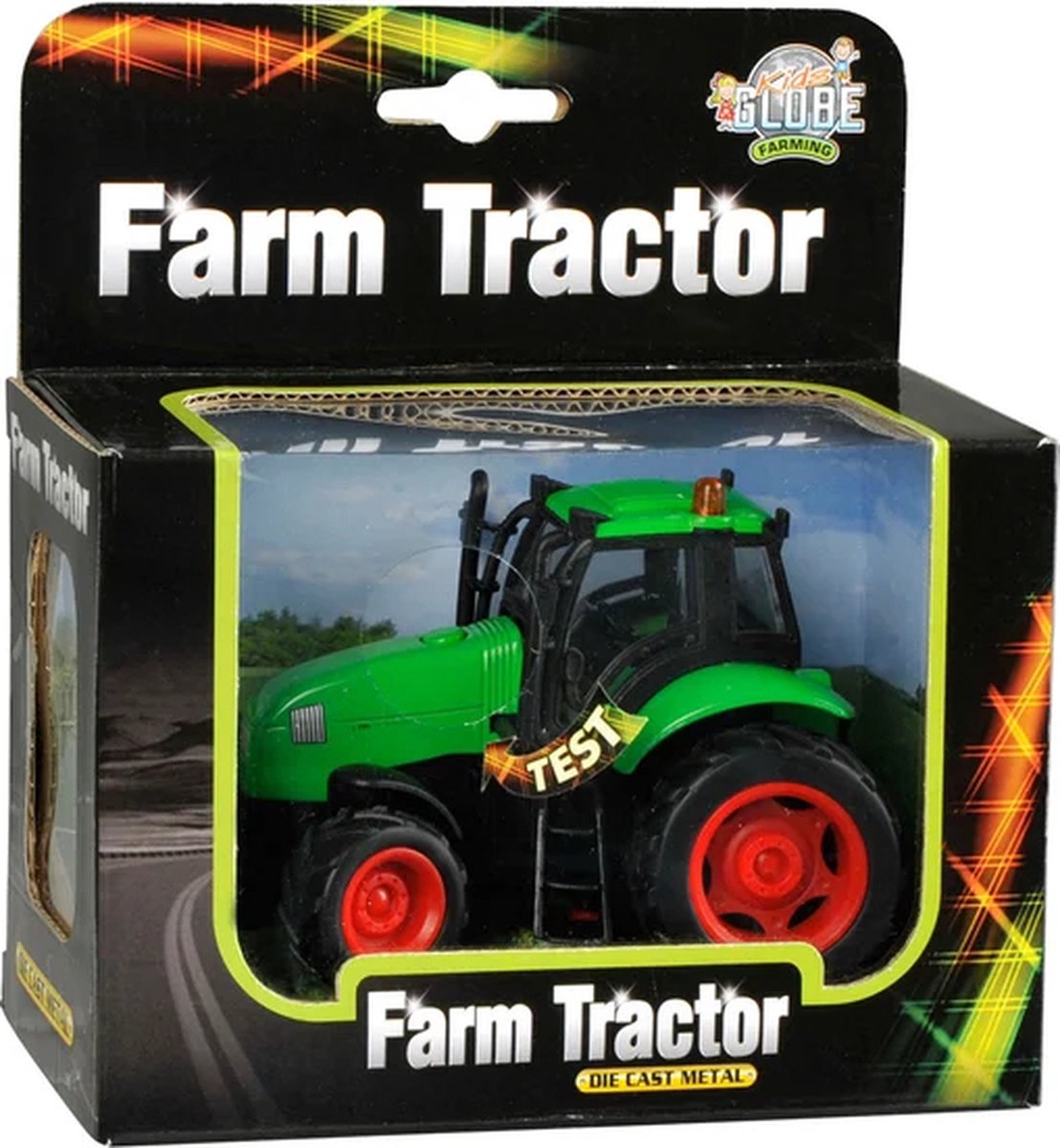 Kids Globe Tractor met Licht en Geluid, 1:32 — afbeelding 5