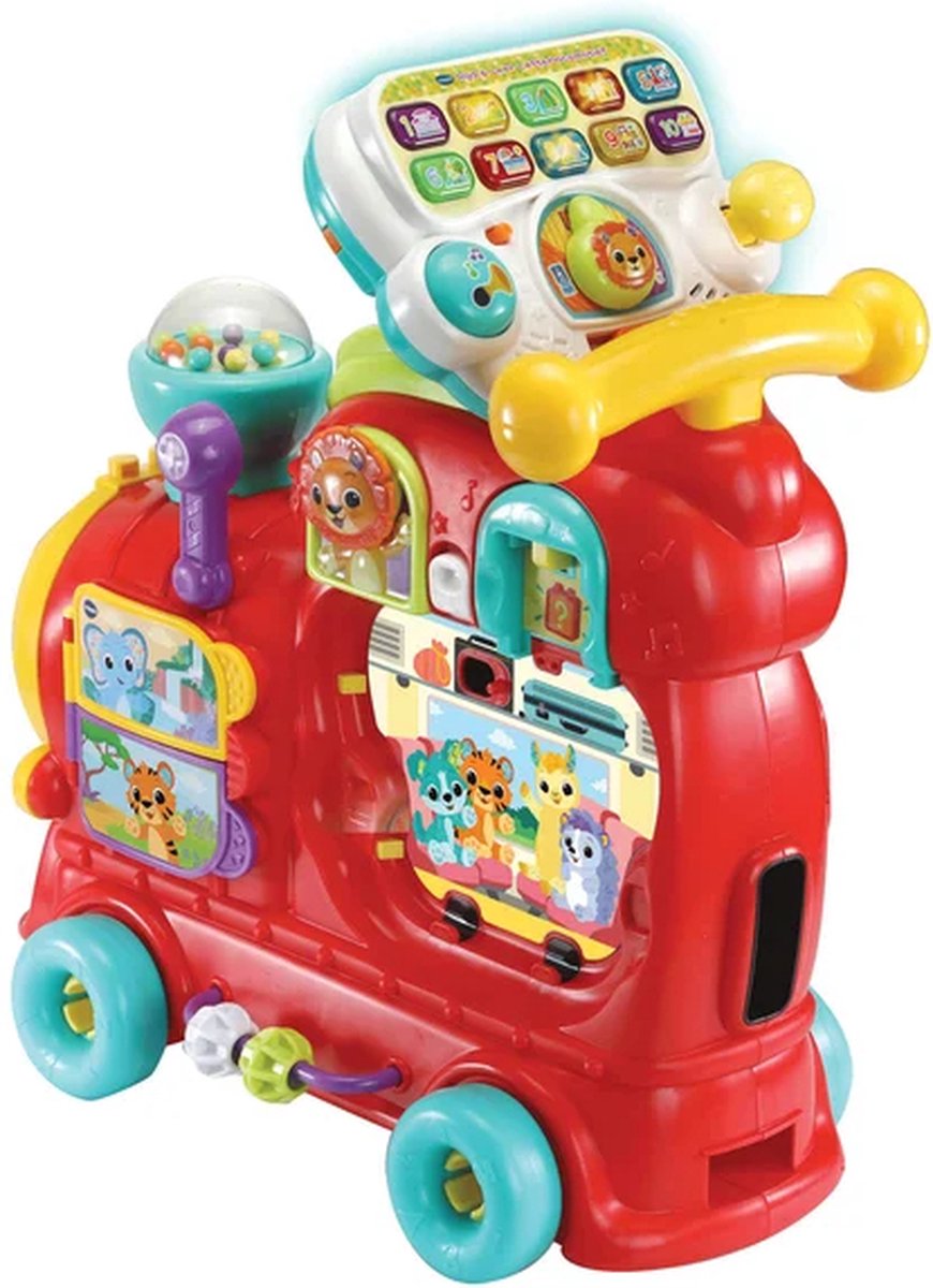 VTech Baby Rijd & Leer Letterlocomotief - Interactief & Educatief Speelgoed - Cijfers, Kleuren en Letters - Cadeau - Baby Speelgoed 1 Jaar tot 3 Jaar — afbeelding 9