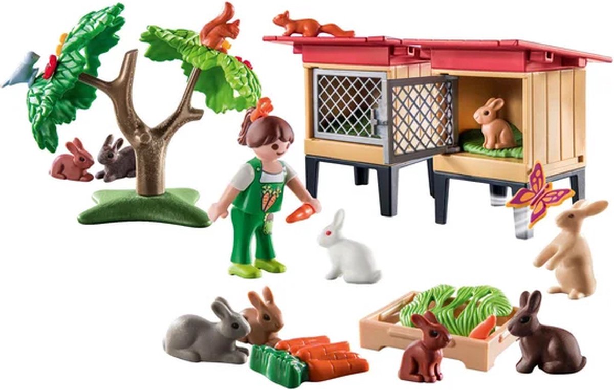 PLAYMOBIL Country Konijnenhok - 71252 — afbeelding 11
