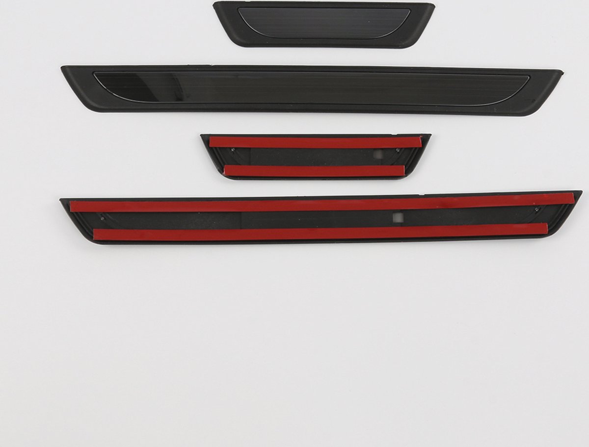 4 stks Koolstofvezel Auto Instaplijsten Protector,voor Alfa Romeo Giulietta Giulia Stelvio Mito 147 156 159 166 Brera GT Antislip Anti Kras Auto Deur Edge Guard Stickers Styling Accessoires