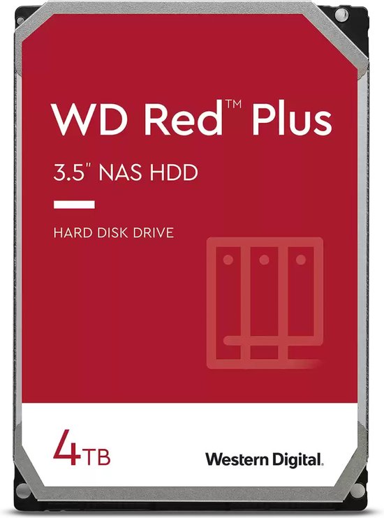 Foto: Western digital red plus 4 tb