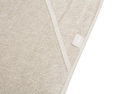 Jollein - Badcape Badstof 100x100cm - Baby Handdoek met Badcape, Omslagdoek, Badponcho - Nougat van Merkloos — afbeelding 5