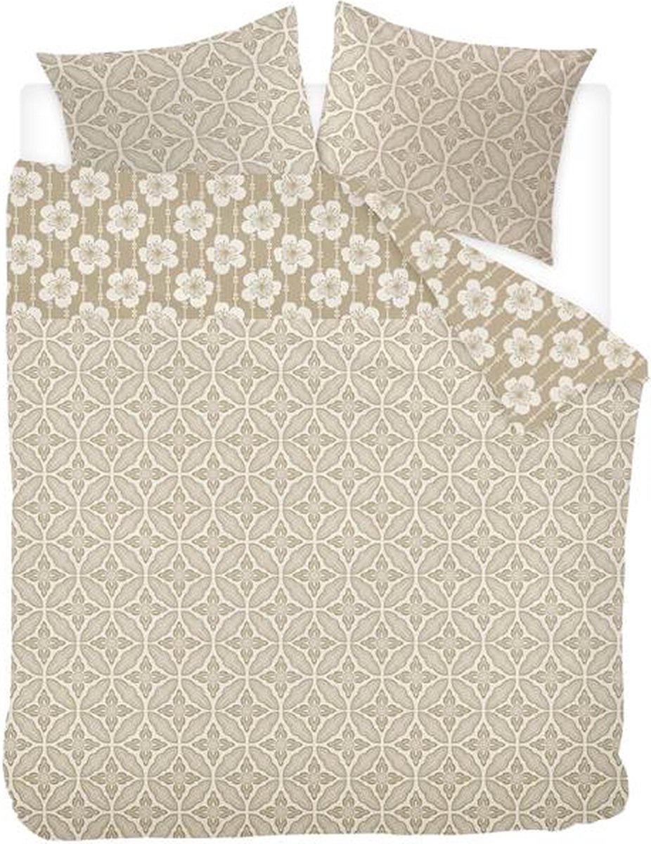 Ivorlyn Ripon Dekbedovertrek - Lits-jumeaux - 240x200/220 cm - Sand