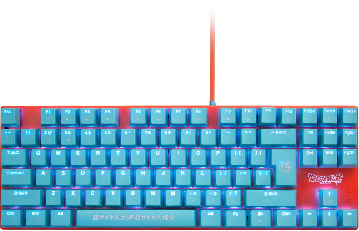 Gaming Keyboard FR-TEC DBPCKEYGO Spanish Qwerty Blue