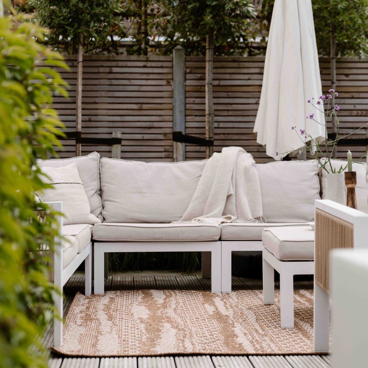 Buitenkleed Ibiza Oos Jute - 160 x 230 cm - (M)