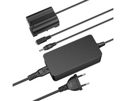 Virtuele Batterij met AC/DC Koppeling, vervangt de voeding van EP5B/ENEL15, compatibel met Nikon Z5, Z6, Z7, Z6II, Z7II, D500, D610, D750, D780, D800, D810, D850, D7000, D7100 - X01NSK775