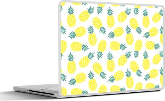Autocollant pour ordinateur portable - 17,3 pouces - Été - Tropical - Design - Ananas - 40x30cm - Autocollants pour ordinateur portable - Peau pour ordinateur portable - Couverture