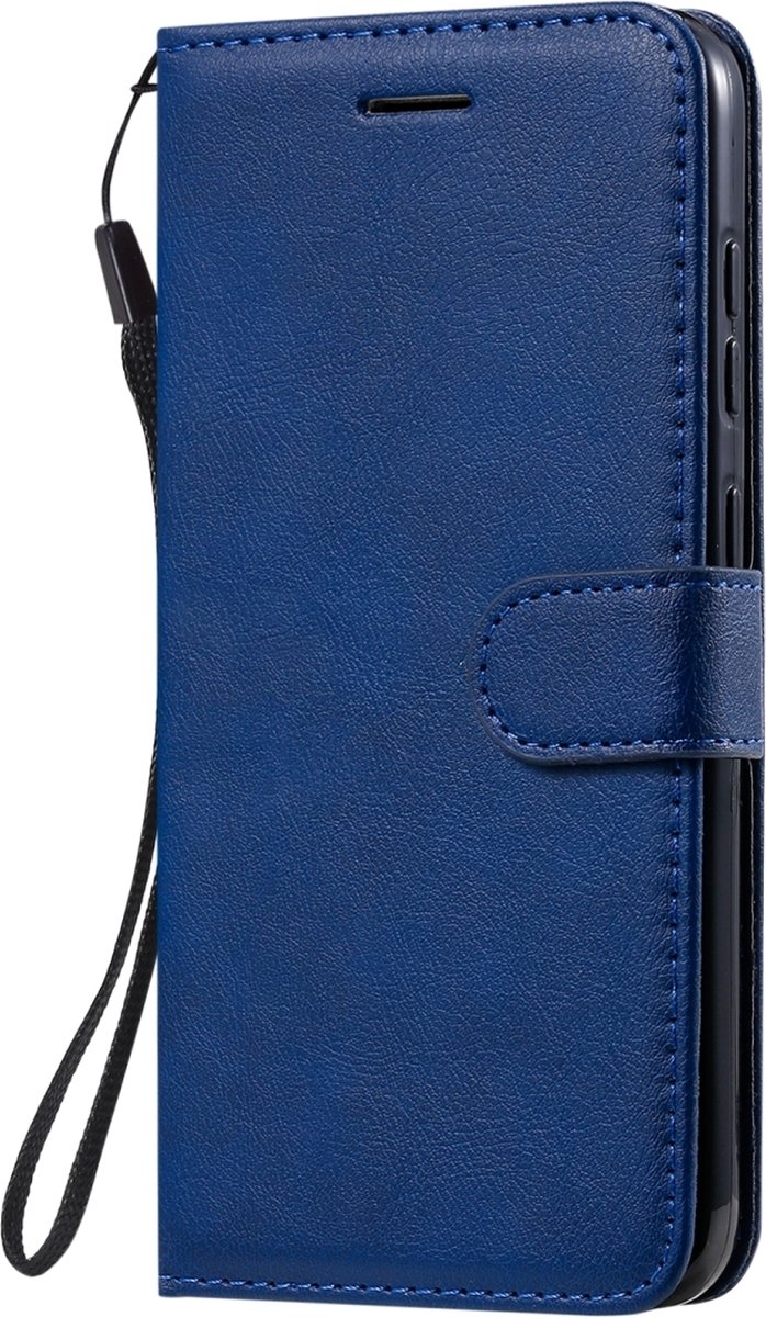 Mobigear Telefoonhoesje geschikt voor Nokia 2.3 Hoesje | Mobigear Premium Bookcase Portemonnee | Pasjeshouder voor 2 Pasjes | Telefoonhoesje voor Pinpas / OV Kaart / Rijbewijs - Blauw