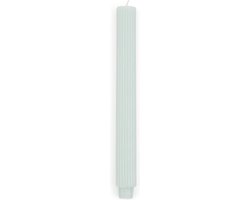 Riviera Maison Dinerkaarsen - Rib Dinner Candle - Blauw - 2 Stuks - 25 cm