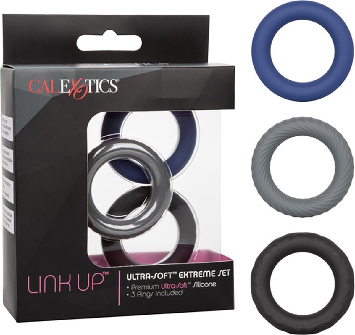 CalExotics - Link Up Ultra-Soft Extreme Set - Rings Assortiment