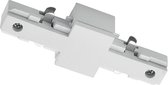 Spanningsrail Doorverbinder - Torna Dual - Rechte Connector - 2 Fase - Mat Wit