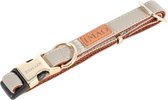 Zolux halsband hond imao mayfair taupe (30-51X2 CM)