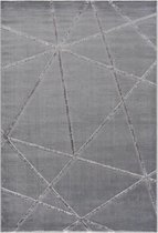 Magic Floor - Tapijt - Vloerkleed - PERA 0402A - Grijs - Polyester - (290x200cm)