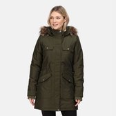 De Regatta Samiyah Parka jas - jas - dames - waterdicht - ademend - Donkergroen