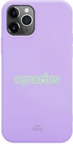 xoxo Wildhearts case voor iPhone 11 Pro - Aquarius (Waterman) Beige - iPhone Zodiac Case