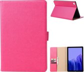Luxe Tablet Hoes + Standaardfunctie - Geschikt voor Samsung Galaxy Tab A7 Hoes - 10.4 inch (2020) - Roze