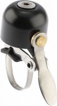 fietsbel Classic Sound Wave staal 27 mm zwart