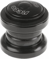 Half-Cartridge-Ahead Balhoofdstel Staal 1 Inch Zwart