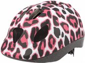 fietshelm Pinkey Cheetah XS meisjes roze