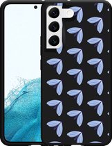 Galaxy S22 Hoesje Zwart Beestjes - Designed by Cazy