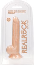 Silicone Dildo With Balls - Flesh - 24 cm - Realistic Dildos flesh