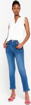 LOLALIZA Slimfit jeans - Blauw - Maat 48