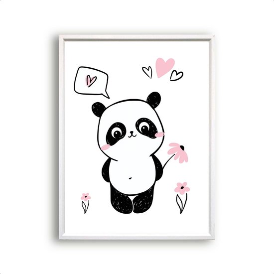 Affiche Panda Chambre Bébé