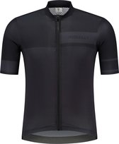 Rogelli Block Fietsshirt - Korte Mouwen - Heren - Zwart - Maat 3XL