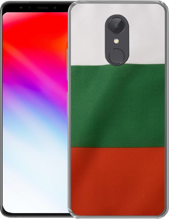 Coque Xiaomi Redmi 5 - Gros plan sur le drapeau de la Bulgarie - Coque en Siliconen pour téléphone