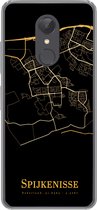 Telefoonhoesje Geschikt voor Xiaomi Geschikt voor Redmi 5 hoesje - Spijkenisse - Kaart - Goud - Siliconen Telefoonhoesje Telefoonhoesje