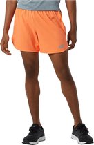 New Balance Impact Run 5 Inch Short MS21268VIB, Mannen, Oranje, Shorts, maat: S