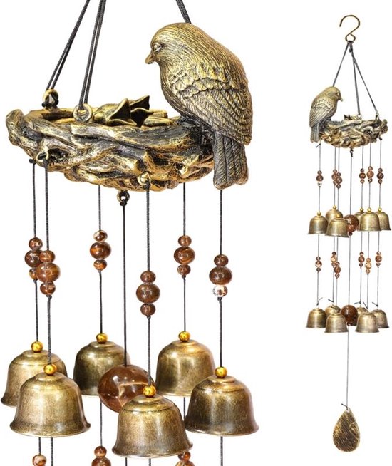 Vogelnest Windgong - Windvanger - Tuin decoratie