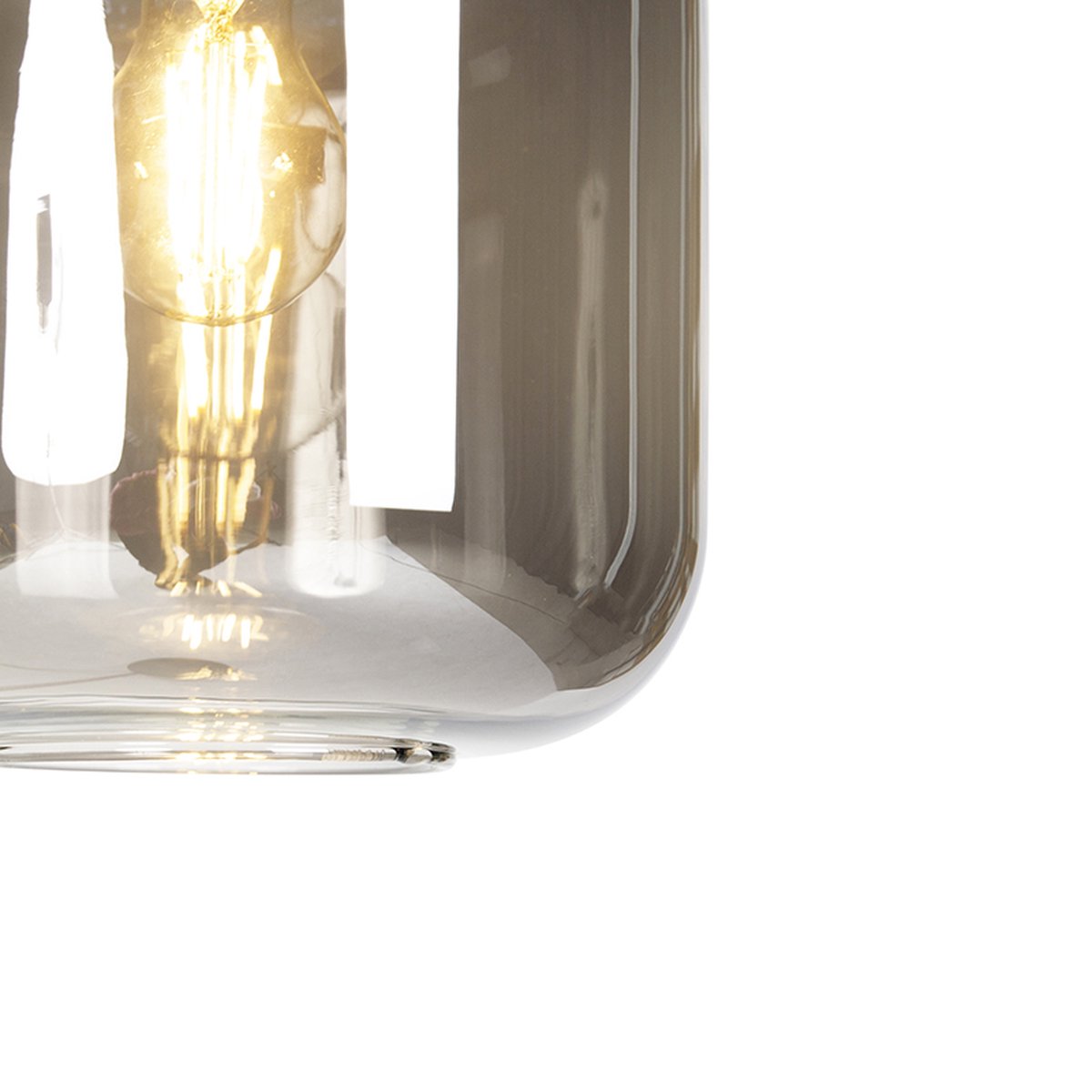 QAZQA zuzanna - Design Vloerlamp | Staande Lamp - 1 lichts - H 150 cm - Zwart Goud - Woonkamer | Slaapkamer thumbnail 6