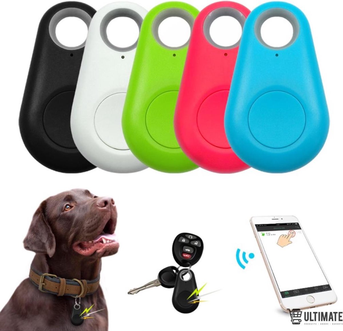 Localisateur De Clu00e9s, Localisateur De Bagages Bluetooth Fonctionne Avec Apple Find My, Traqueur Intelligent Pour Valise, Batterie Remplau00e7able, Localisateur D'articles Noir 1