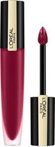 L'Oréal Rouge Signature Matte Liquid Lipstick - 136 Armored