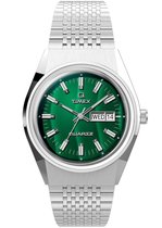 Timex Q Falcon Eye Reissue TW2U95400 Horloge - Staal - Zilverkleurig - Ø 38 mm