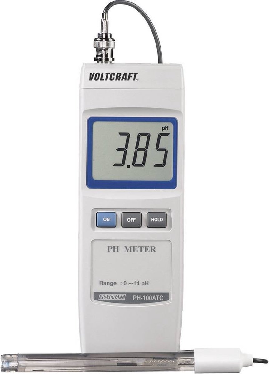 VOLTCRAFT PH-100 ATC pH-meter | bol.com