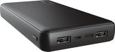 Trust Powerbank - Micro-USB/USB-C - 20.000 mAh - Zwart - 2 poorten