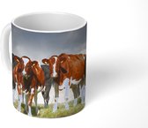 Mok - Koffiemok - Koeien - Dieren - Friesland - Mokken - 350 ML - Beker - Koffiemokken - Theemok