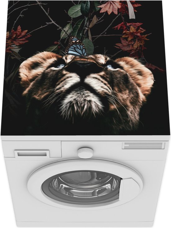 Tapis De Protection Pour Dessus De Machine à Laver - 60x60 Cm - Antidérapant Et Imperméable - Housse Pour Lave-linge Et Sèche-linge - Noir