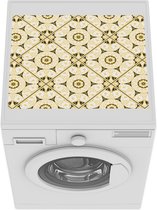 Wasmachine beschermer mat - Patronen - Vintage - Goud - Breedte 55 cm x hoogte 45 cm